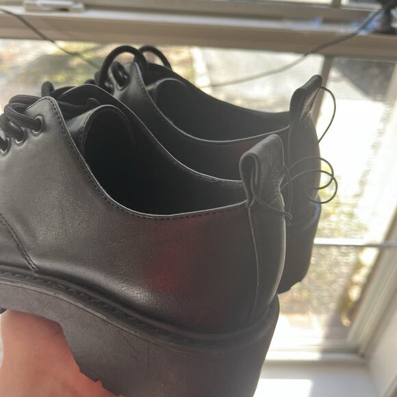 Madden Girl Y2K Grunge, Black Academia, Platform Chunky Goth Lug Sole Shoes 6 - Picture 3 of 16